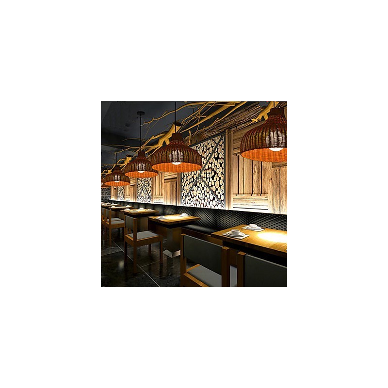 To Ri Creative Simple Single Head bamboo Chandelier Chandelier
