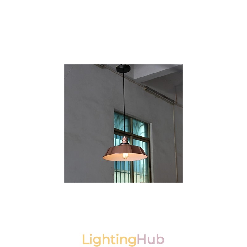The Diameter of 360mm Minimalist Unique Cover Retro Chandelier