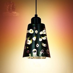 Simple table 3D Glass Creative Pendant