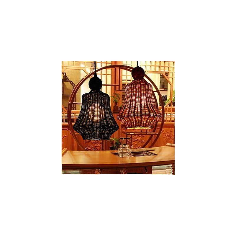 Hyacinth Rattan Chandelier