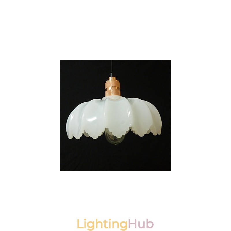 Creative Retro Old Shanghai flower lounge chandelier Glass Chandelier