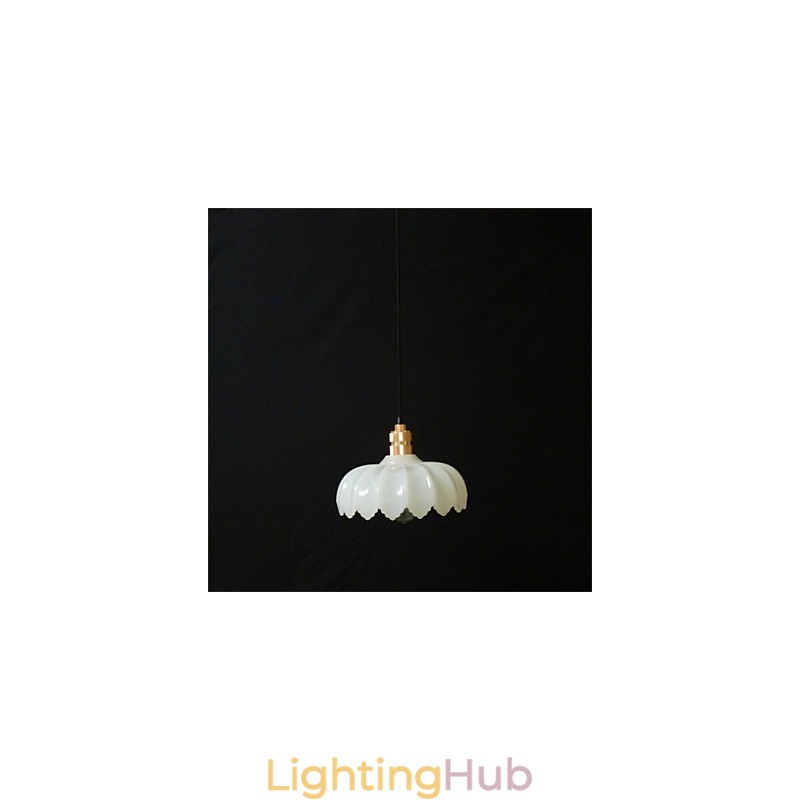 Creative Retro Old Shanghai flower lounge chandelier Glass Chandelier