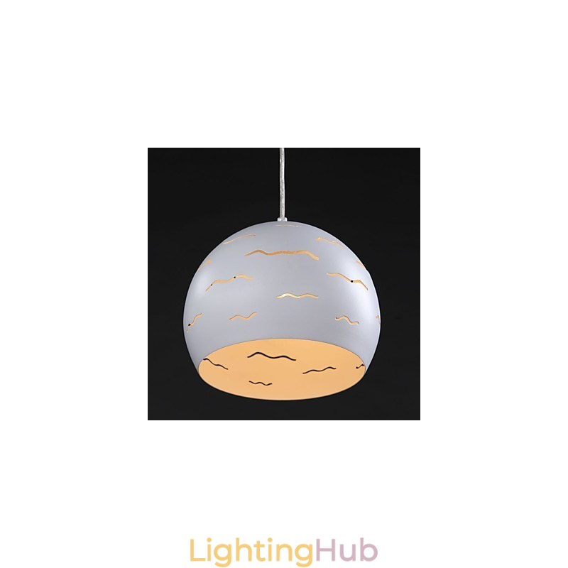 Simple Modern Creative of Real White Iron lighting