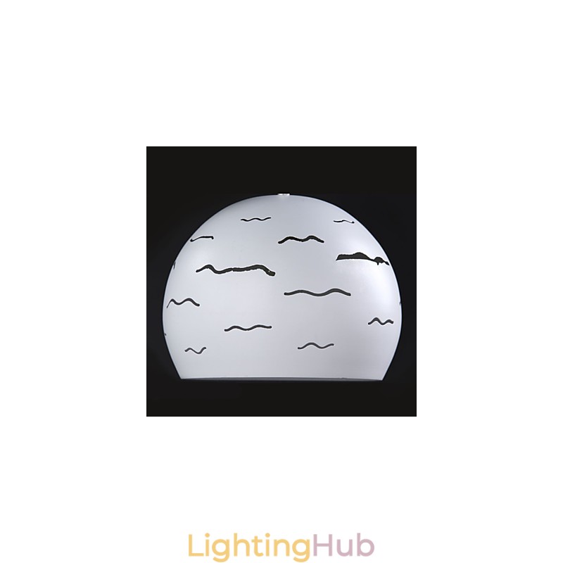 Simple Modern Creative of Real White Iron lighting