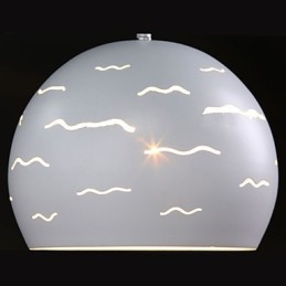 Simple Modern Creative of Real White Iron lighting