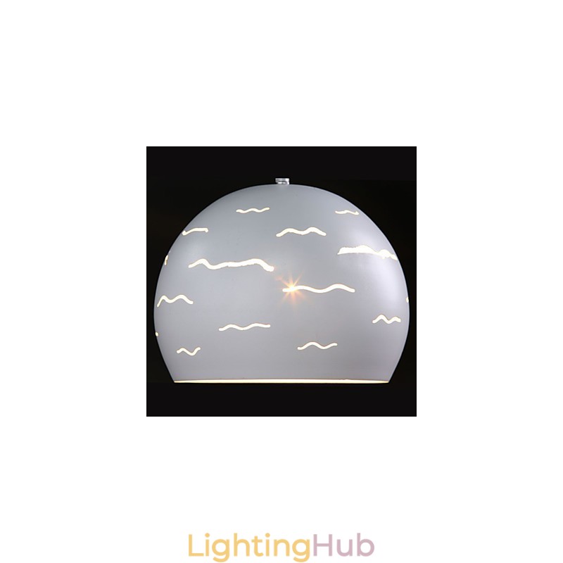 Simple Modern Creative of Real White Iron lighting