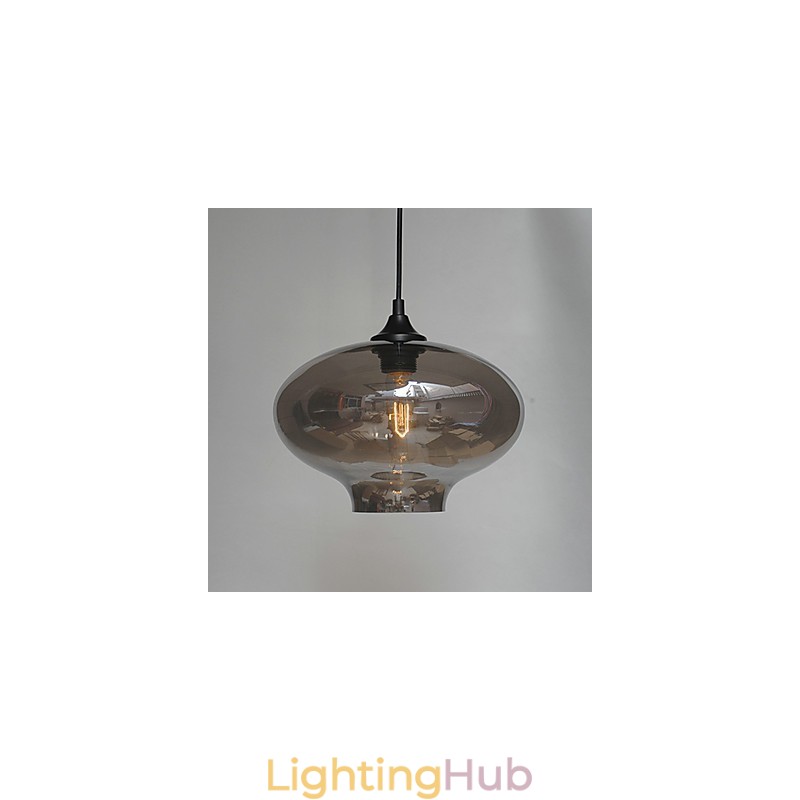 Bubble Design Pendant 1 Light Minimalist Iron Painting