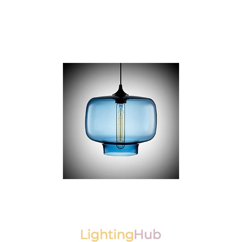Bottle Design Pendant 1 Light Concise Iron Painting