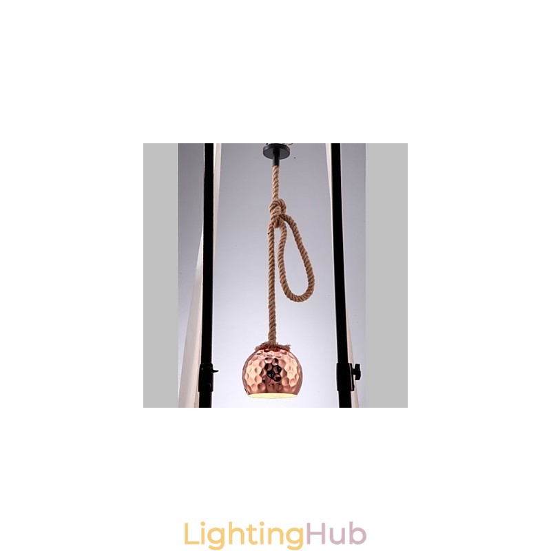 American Country Chandelier Chandelier Rope Creative