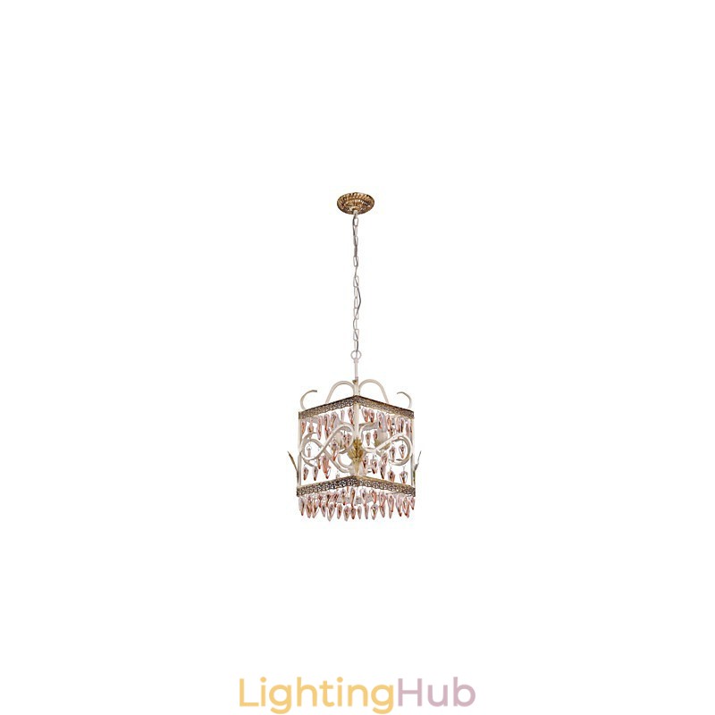 Rural of Europe Type Droplight American Country Rectangular Shell Lamp Porch Lamp