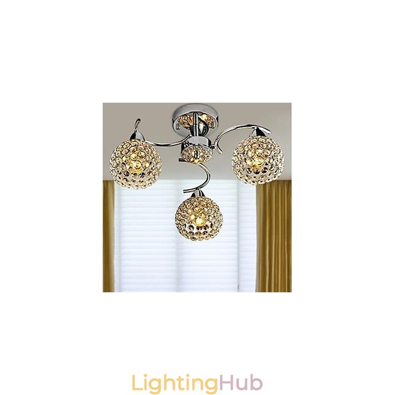 Dome Light of Modern Crystal Absorb Dome Light Meals Chandelier Droplight Sitting