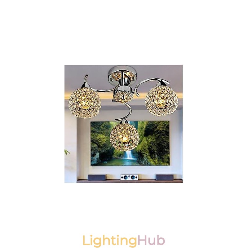 Dome Light of Modern Crystal Absorb Dome Light Meals Chandelier Droplight Sitting