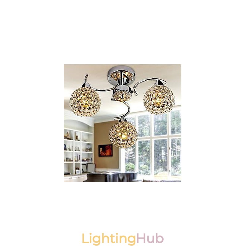 Dome Light of Modern Crystal Absorb Dome Light Meals Chandelier Droplight Sitting