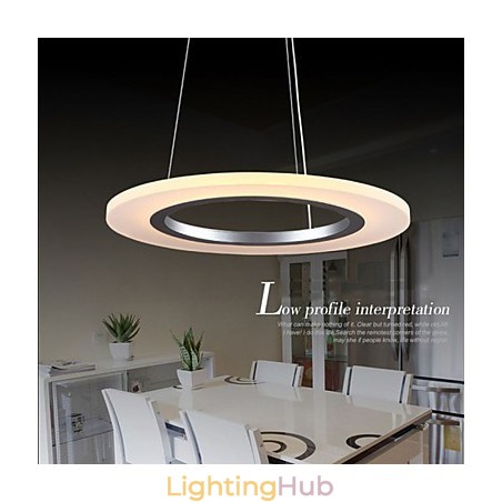 Pendant Light Round Ceiling Chandelier Milky Acrylic Ceiling Lamps with Single Ring Pendant Light Round Ceiling Chandelier Milky Acrylic Ceiling Lamps with Single Ring