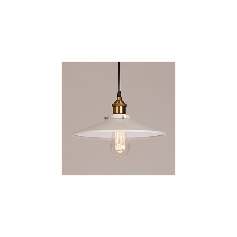 Vintage Painting Metal Pendant Light