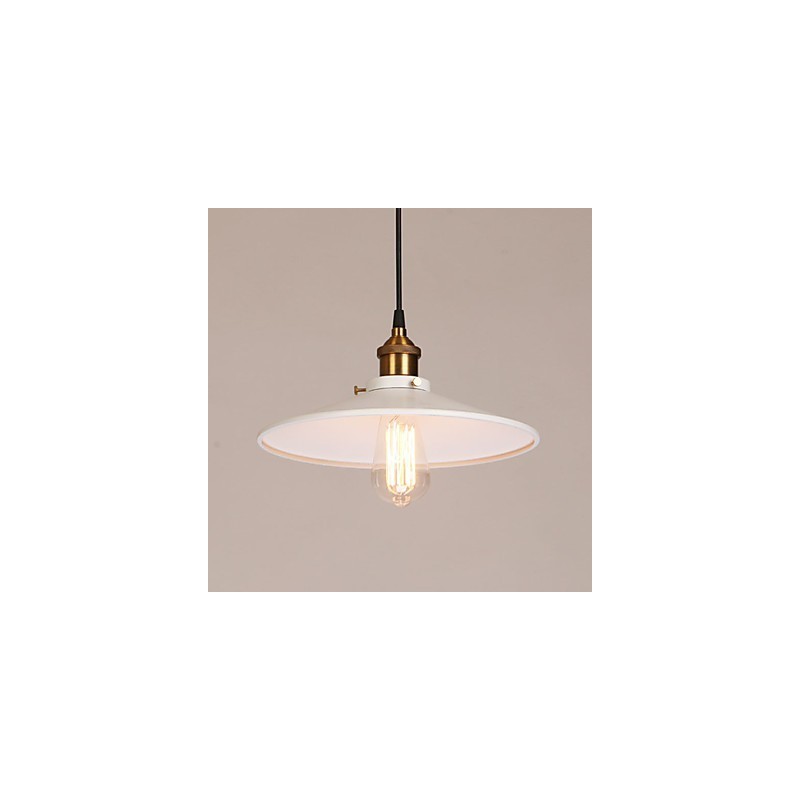 Vintage Painting Metal Pendant Light