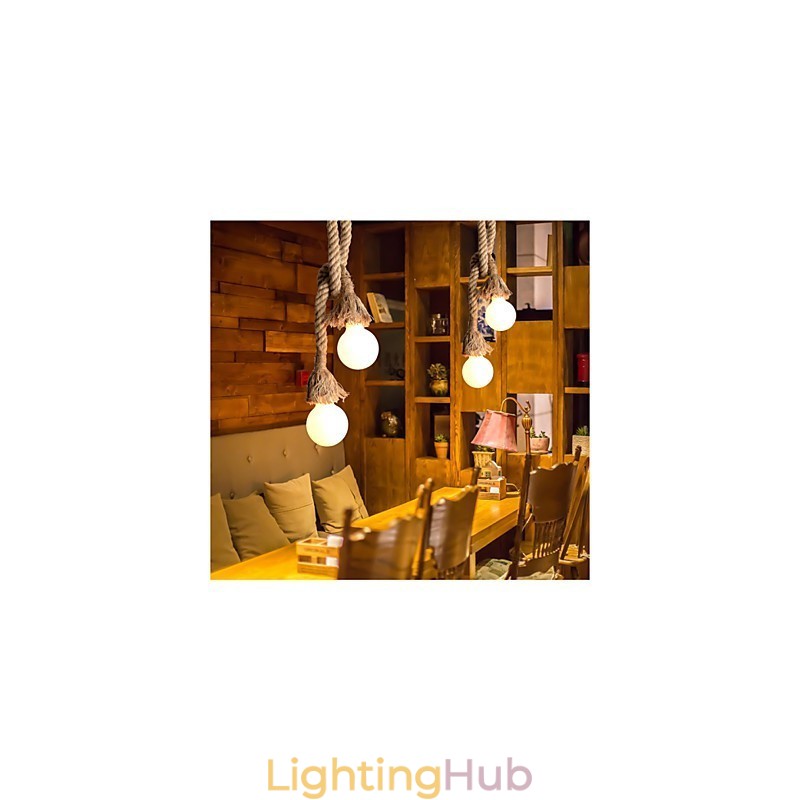 Pendant Lights Mini Style Retro Garage Fabric