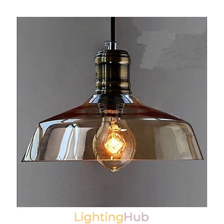 Simple Retro Industrial Glass Pendant Lamp Simple Retro Industrial Glass Pendant Lamp