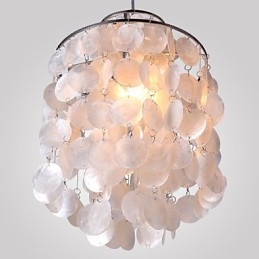 Modern Contemporary Mini Style Chrome Pendant Light