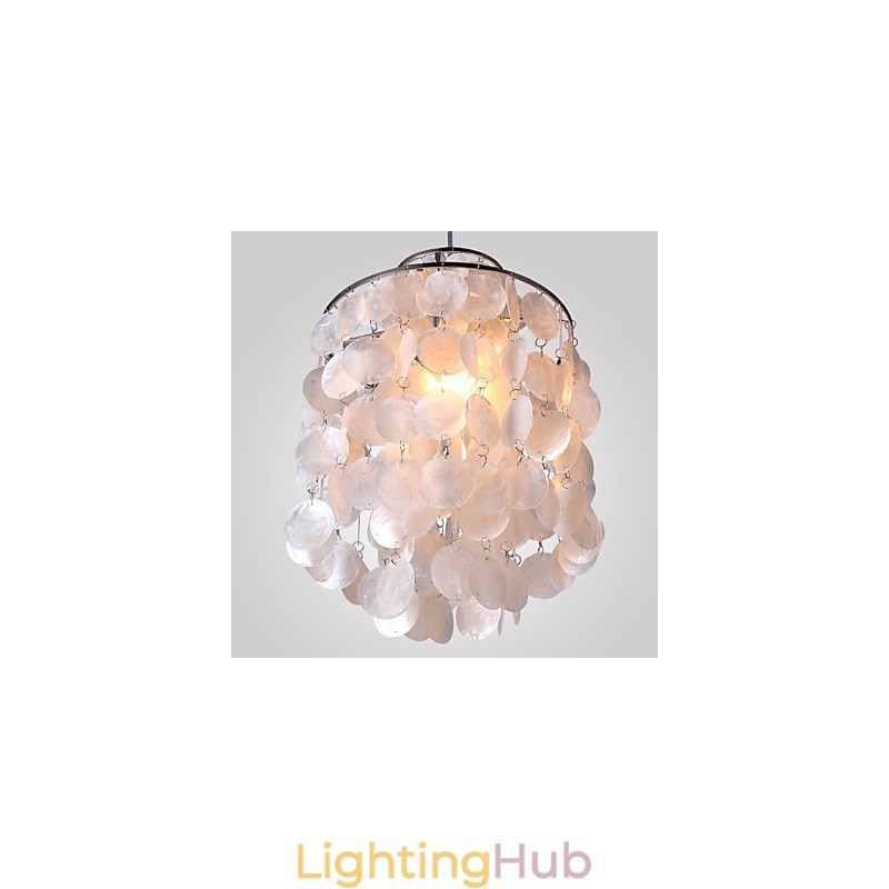 Modern Contemporary Mini Style Chrome Pendant Light