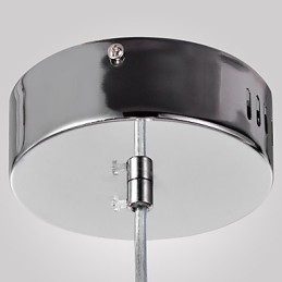 Modern Contemporary Mini Style Chrome Pendant Light