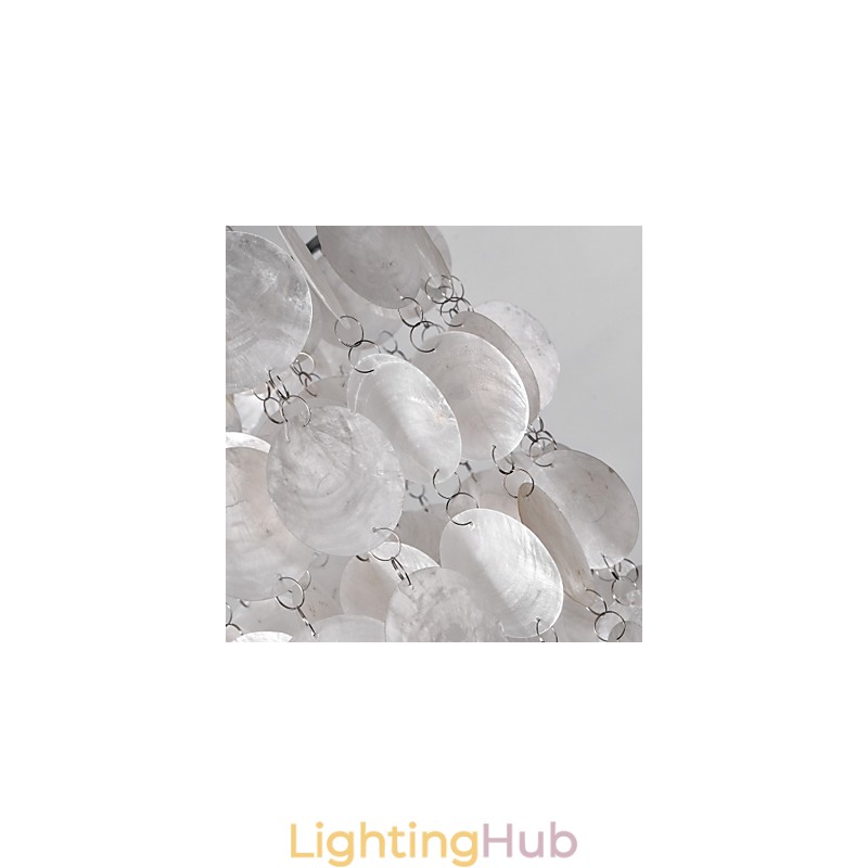 Modern Contemporary Mini Style Chrome Pendant Light