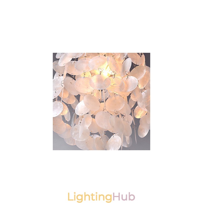 Modern Contemporary Mini Style Chrome Pendant Light