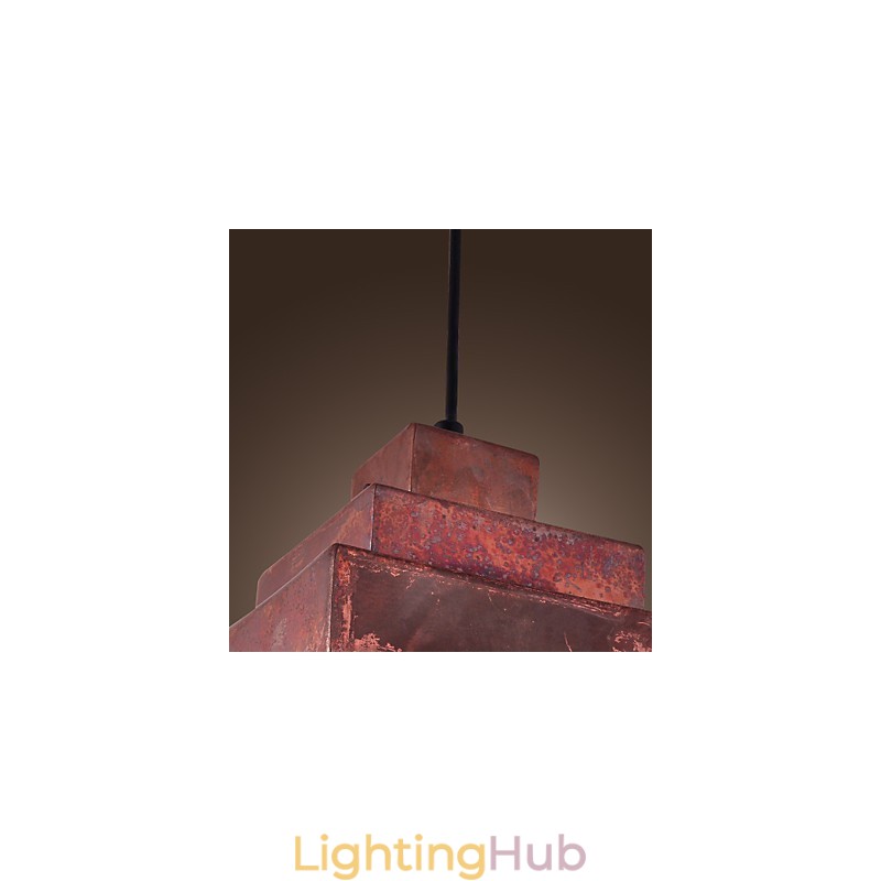 Traditional Classic Mini Style Painting Pendant Light