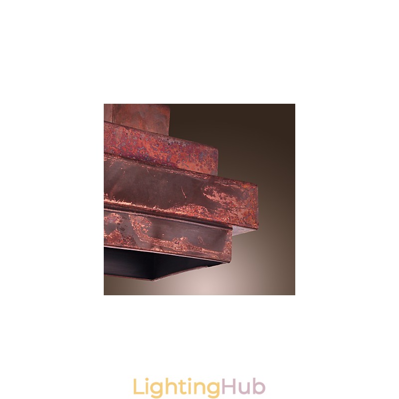 Traditional Classic Mini Style Painting Pendant Light