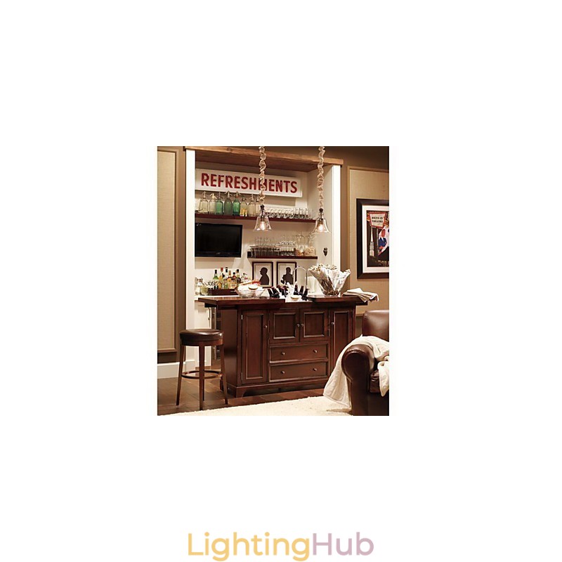 Traditional Classic Vintage Bowl Mini Style Pendant Light