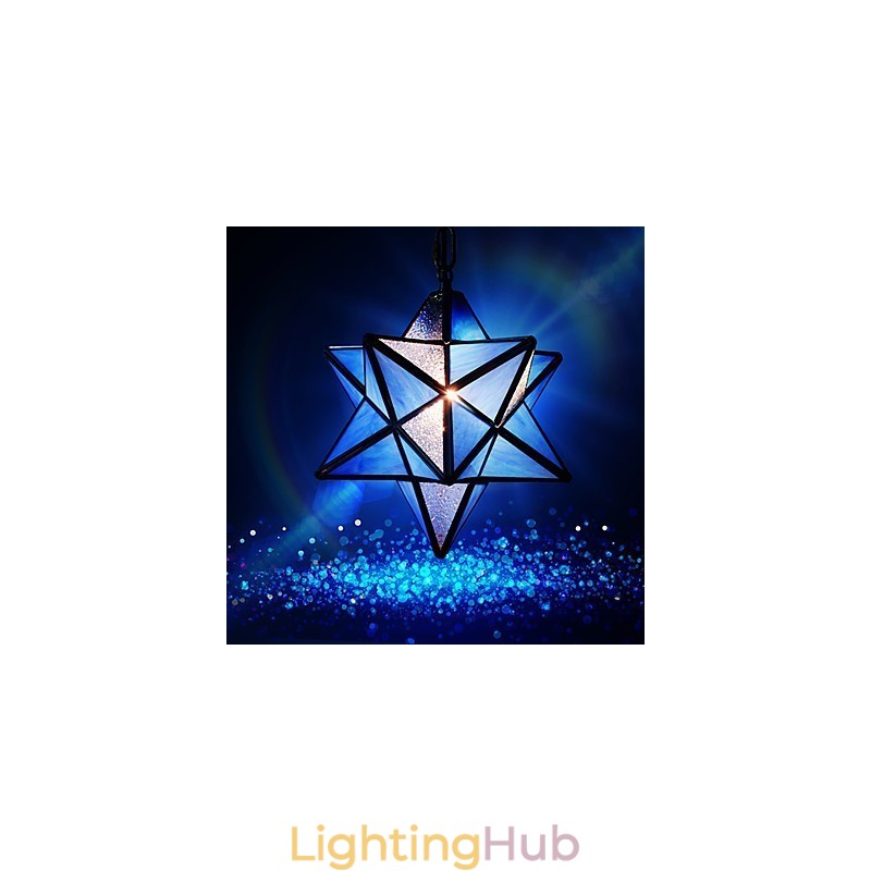30CM Artistic Individuality Creative Porch Modern Stars Droplight Lamp