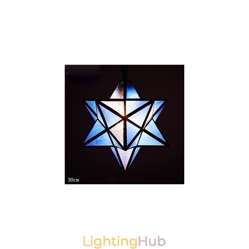 30CM Artistic Individuality Creative Porch Modern Stars Droplight Lamp