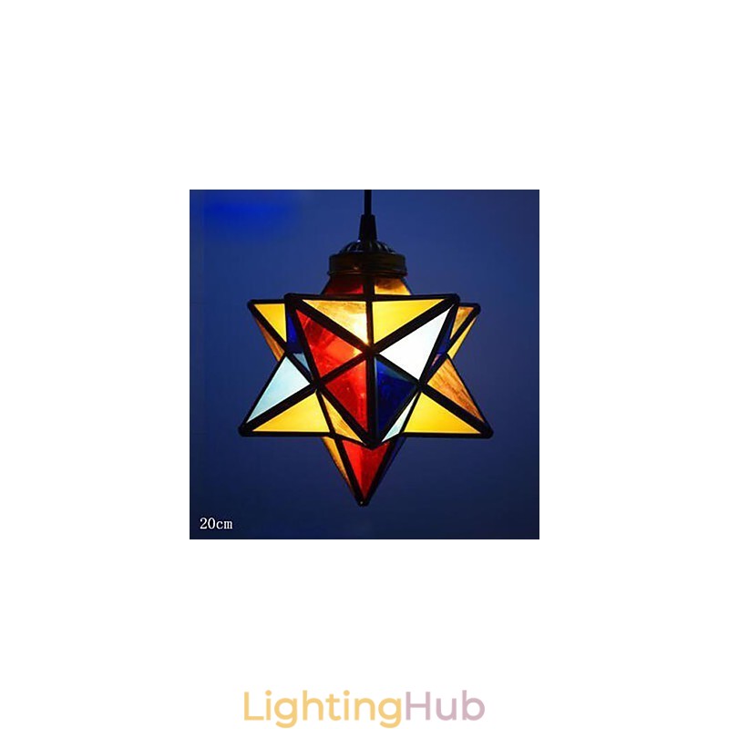 Artistic Individuality Creative Porch Modern Stars Droplight Lamp