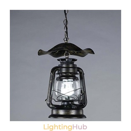 Vintage Brass Lantern Pendant Light with 1 Light Vintage Brass Lantern Pendant Light with 1 Light