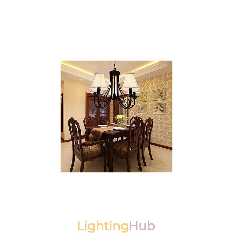 Traditional Classic Antique Brass Chandelier