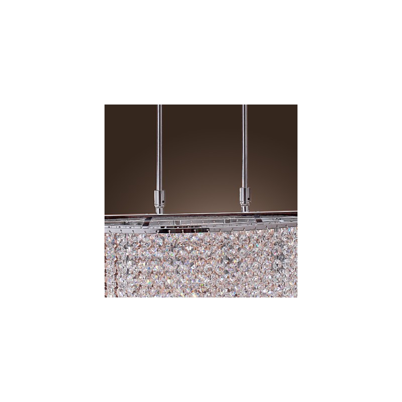 Modern Contemporary Crystal Electroplated Pendant Light