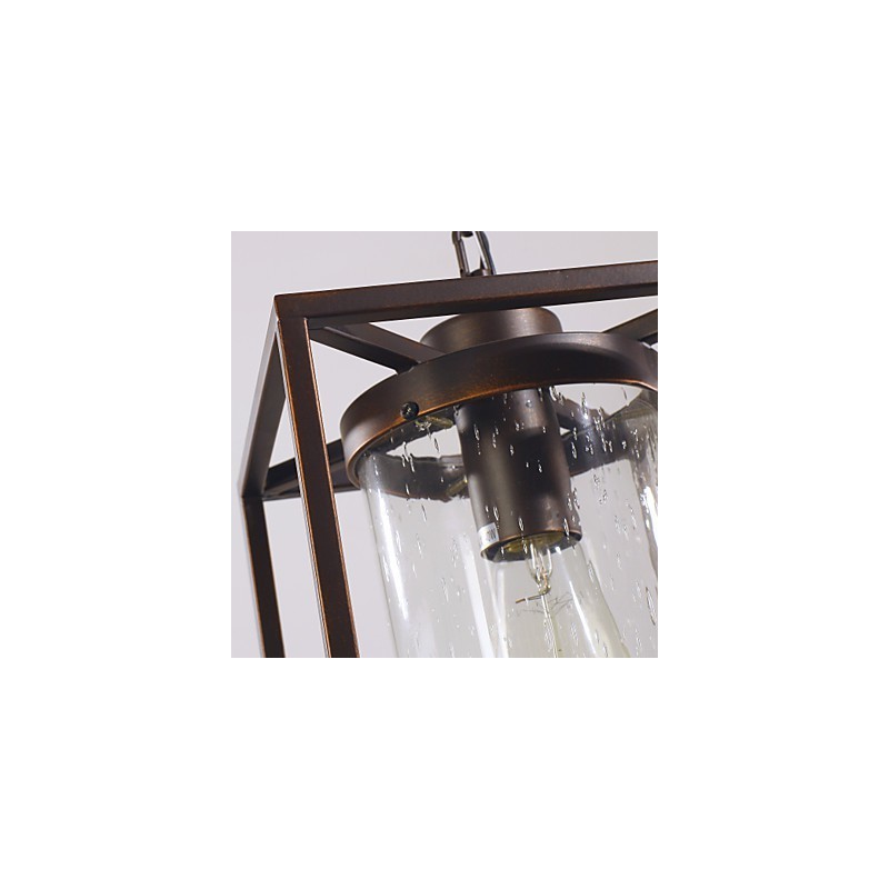 Traditional Classic Vintage Lantern Mini Style Electroplated Pendant Light Dining