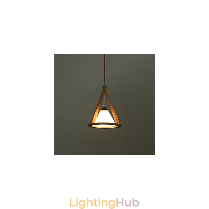 Designer Style Wood Chandelier lamp Elegant Contemporary Style Chandelier