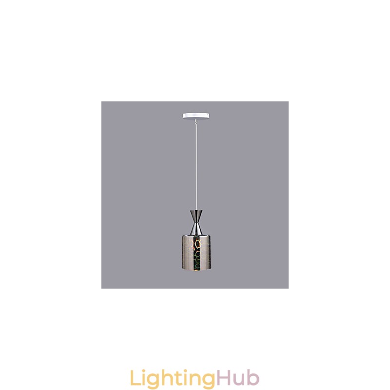 Dream laser Engraving Chrome Plated pendant lamp