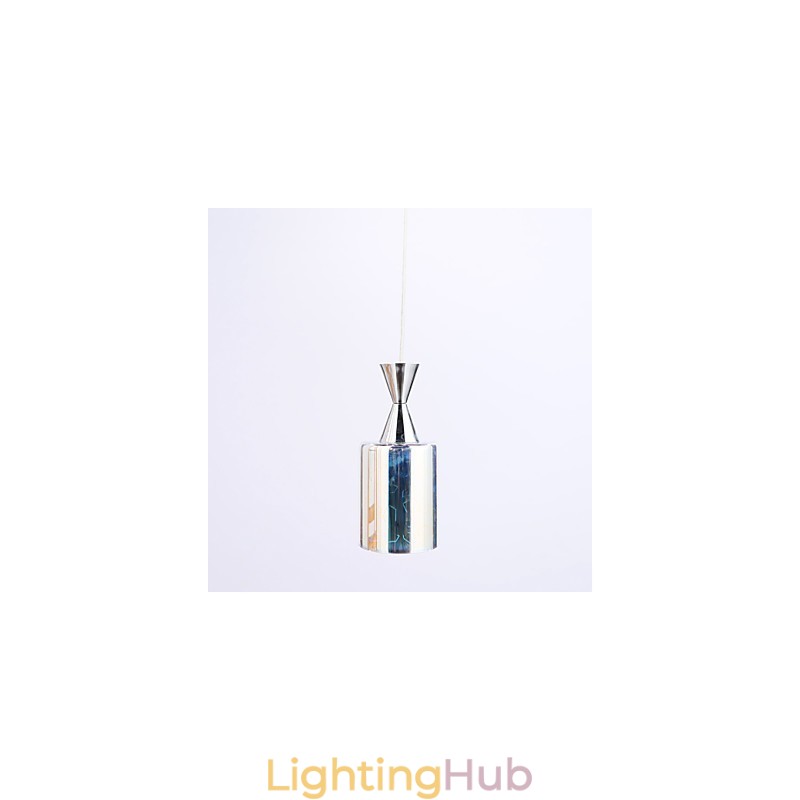 Dream laser Engraving Chrome Plated pendant lamp