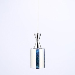 Dream laser Engraving Chrome Plated pendant lamp