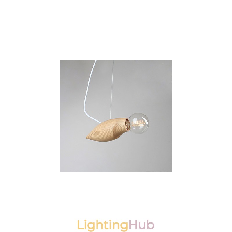 Artistic Individuality Creative Contracted Restoring Ancient Ways Of Wood Bees Droplight Lamp