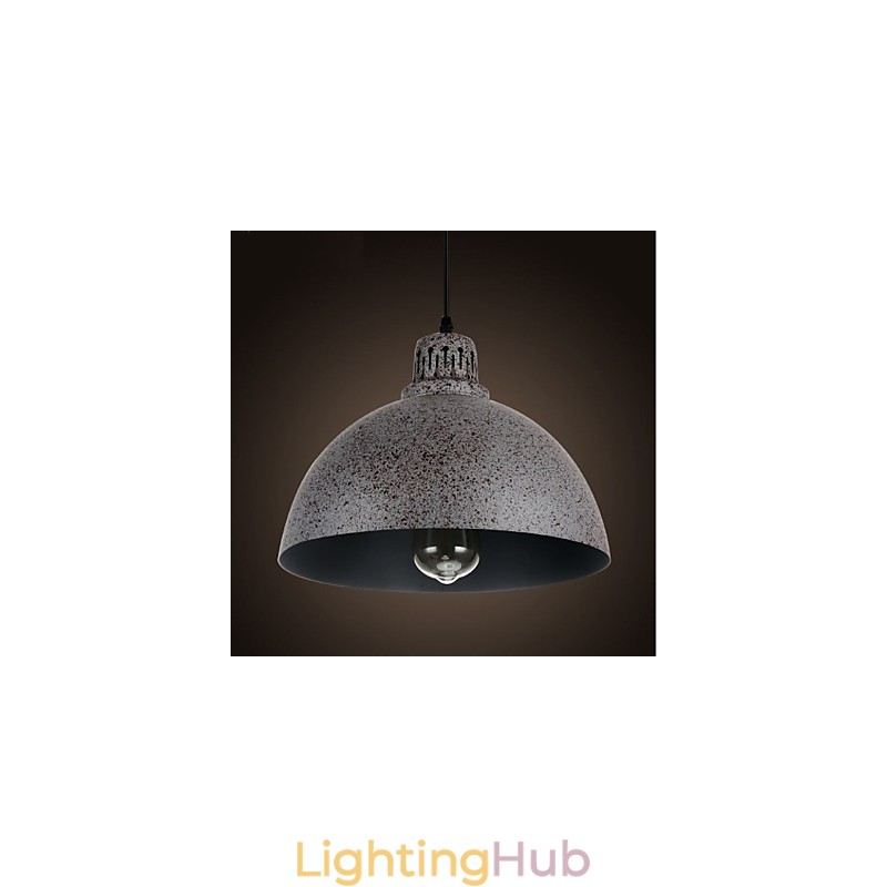 Vintage Metal Dot Pendant Light with One Light