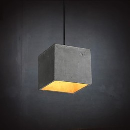 Contemporary And Contracted Retro Cement Pendant Lamp Light
