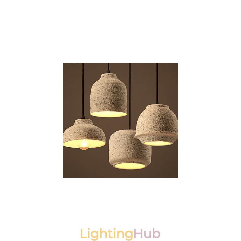 Nordic Creative Arts The Color Sand Ceramic Chandelier Lamp Light