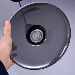 European Contracted Creative Nordic Design Shadow Glass Chandelier Lamp Light