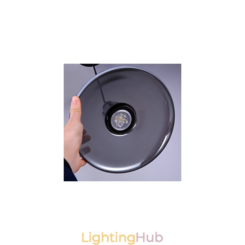 European Contracted Creative Nordic Design Shadow Glass Chandelier Lamp Light