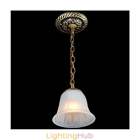 Bronze Pendant Light Pattern Glass Shade European Retro Classic Bronze Pendant Light Pattern Glass Shade European Retro Classic