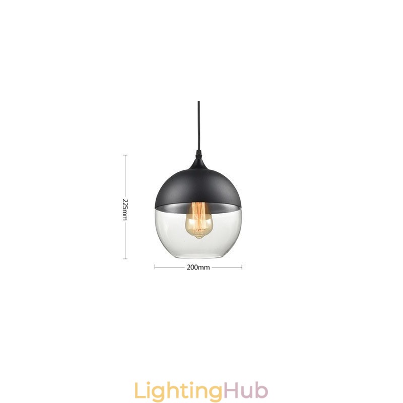The Nordic Creative Stair Shop'S Art Wrought Iron Glass Chandelier Lamp