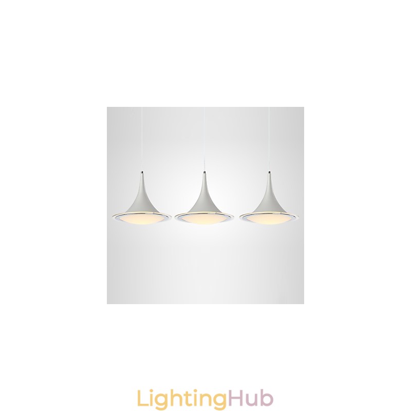Trumpet Pendant Light Droplight Acrylic Chandelier